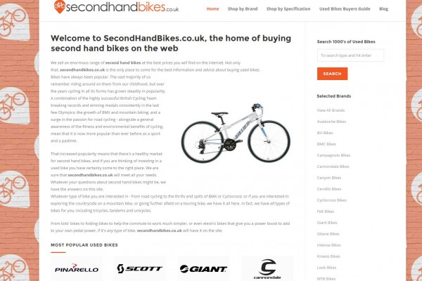 Second Hand Bikes Website